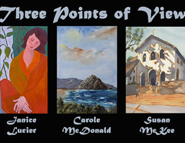 Janice Lucier, Carole McDonald, Susan McKee, Featured Artists for April 2014