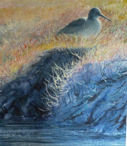 Winter Light on the Back Bay by Virginia Mack