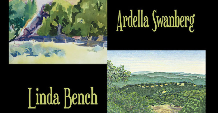 Linda Bench and Ardella Swanberg, Featured Artists for October 2016