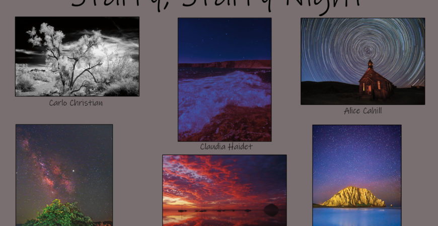 Starry Starry Night, A Group Photography Show, Featured Artists, November 2019