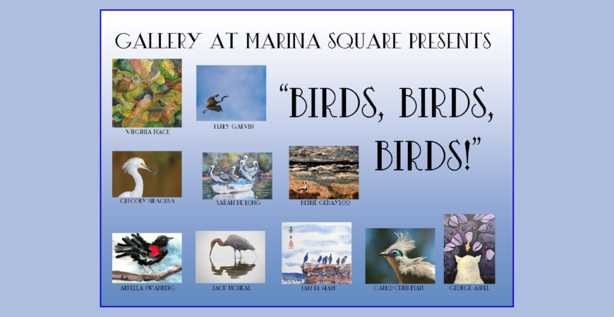 Birds, Birds, Birds! A Featured Artists Group Show for January 2020